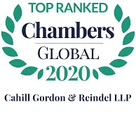 Cahill Ranked as Top Firm Globally in Capital Markets High-Yield Products By Chambers 2020