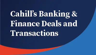 Banking & Finance Deals Transactions