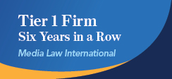 Cahill Recognized as Top Firm by Media Law International