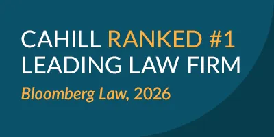 Cahill Continues to Top Bloomberg Law’s Leading Law Firms List
