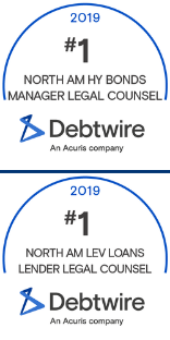 Cahill Earns Top Rankings in Debtwire FY 2019 League Tables